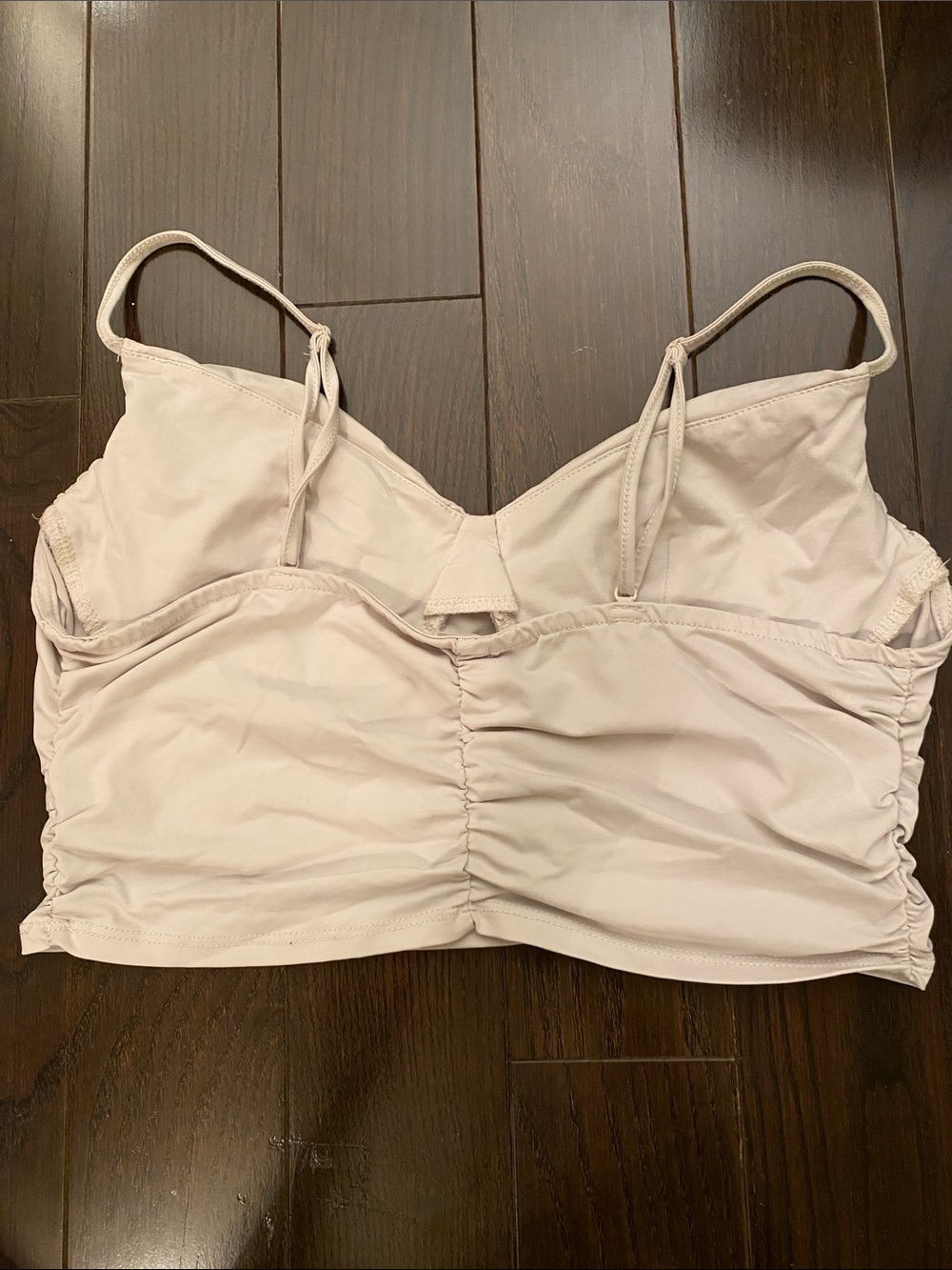 Garage Cream Ruched Top - Picture 2 of 3